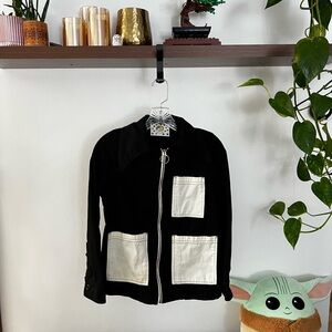 Big Bud Press Black and White Work Jacket